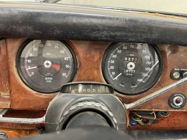 Jaguar 420g convertible 1969 graig hinton roof chop convert, al-65-90 - afbeelding 25 van  75