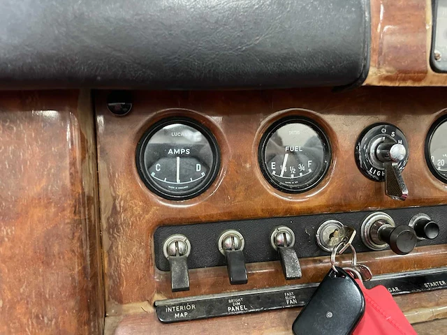 Jaguar 420g convertible 1969 graig hinton roof chop convert, al-65-90 - afbeelding 28 van  75