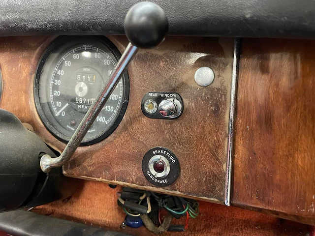 Jaguar 420g convertible 1969 graig hinton roof chop convert, al-65-90 - afbeelding 33 van  75