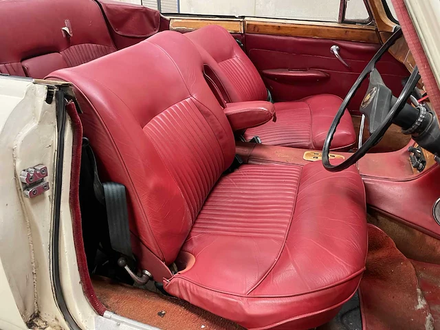 Jaguar 420g convertible 1969 graig hinton roof chop convert, al-65-90 - afbeelding 38 van  75
