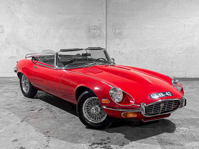 Jaguar e-type convertible series iii 5.3 v12 s3 272pk 1973, 67-ya-42 - afbeelding 3 van  52