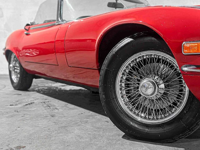 Jaguar e-type convertible series iii 5.3 v12 s3 272pk 1973, 67-ya-42 - afbeelding 4 van  52