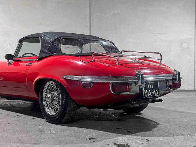 Jaguar e-type convertible series iii 5.3 v12 s3 272pk 1973, 67-ya-42 - afbeelding 11 van  52