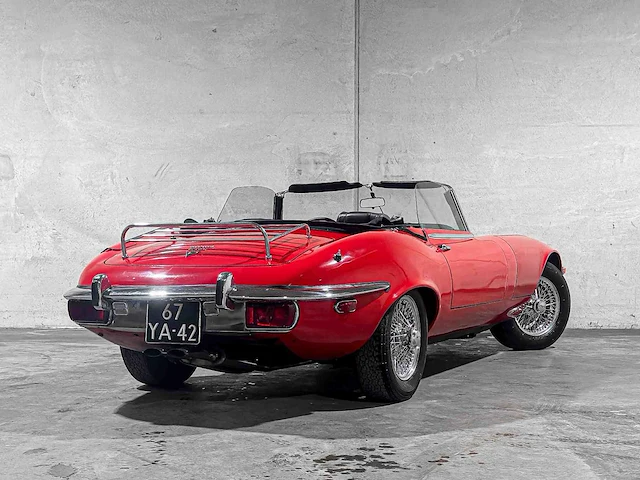 Jaguar e-type convertible series iii 5.3 v12 s3 272pk 1973, 67-ya-42 - afbeelding 17 van  52