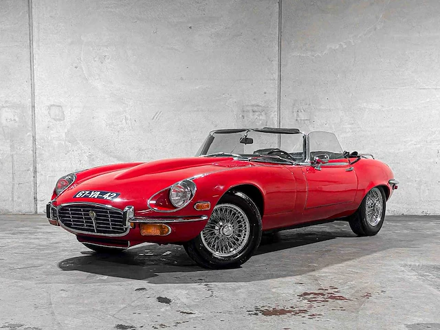 Jaguar e-type convertible series iii 5.3 v12 s3 272pk 1973, 67-ya-42 - afbeelding 12 van  52