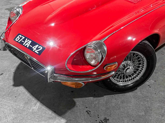 Jaguar e-type convertible series iii 5.3 v12 s3 272pk 1973, 67-ya-42 - afbeelding 49 van  52