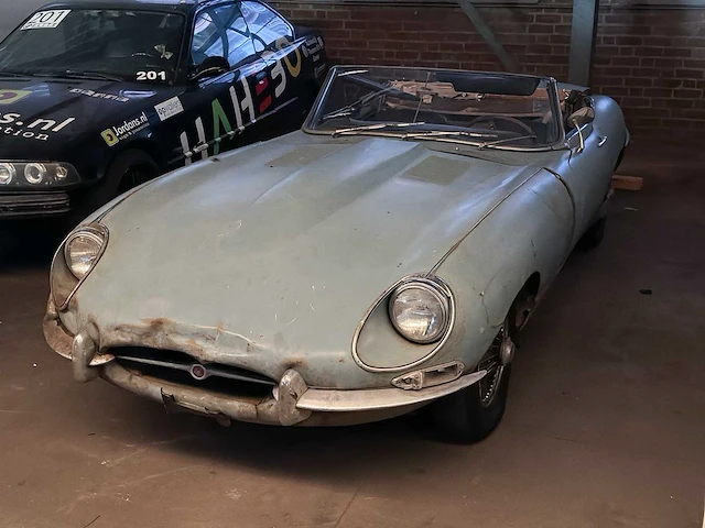 Jaguar e-type xke cabriolet 4.2 6-cilinder in lijn serie 1½ 1968 roadster - afbeelding 2 van  17