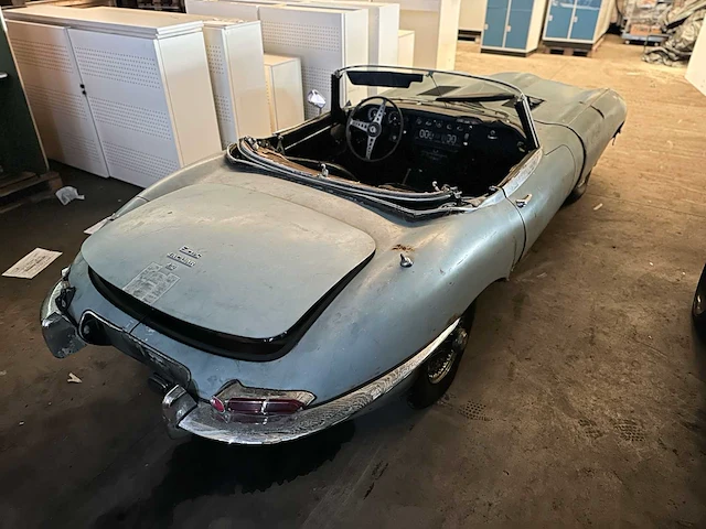 Jaguar e-type xke cabriolet 4.2 6-cilinder in lijn serie 1½ 1968 roadster - afbeelding 16 van  17