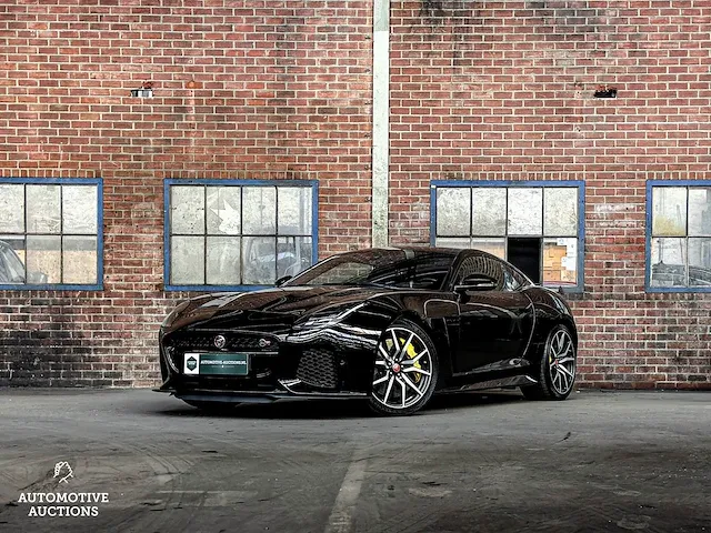 Jaguar f-type svr 5.0 v8 coupé awd black-edition 575pk 2018, n-982-jf - afbeelding 1 van  75