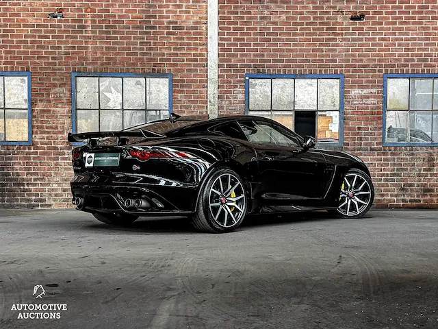 Jaguar f-type svr 5.0 v8 coupé awd black-edition 575pk 2018, n-982-jf - afbeelding 13 van  75