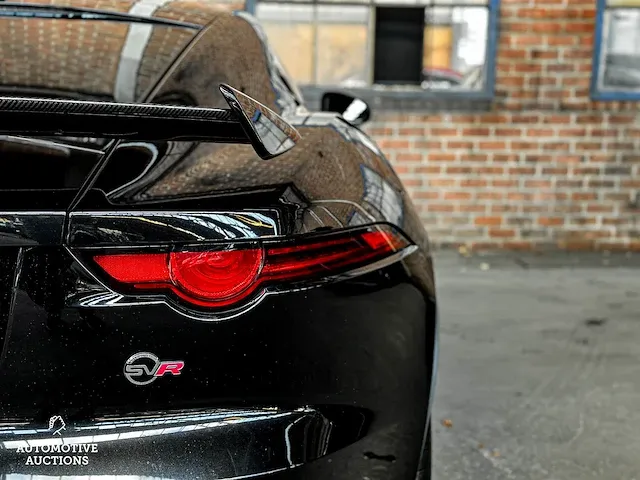 Jaguar f-type svr 5.0 v8 coupé awd black-edition 575pk 2018, n-982-jf - afbeelding 25 van  75