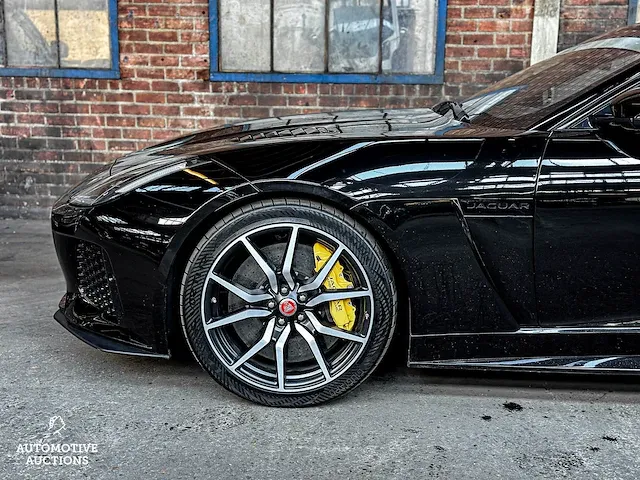 Jaguar f-type svr 5.0 v8 coupé awd black-edition 575pk 2018, n-982-jf - afbeelding 37 van  75