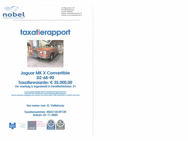 Jaguar mk x 4.2 1966, dz-68-90 - afbeelding 38 van  54