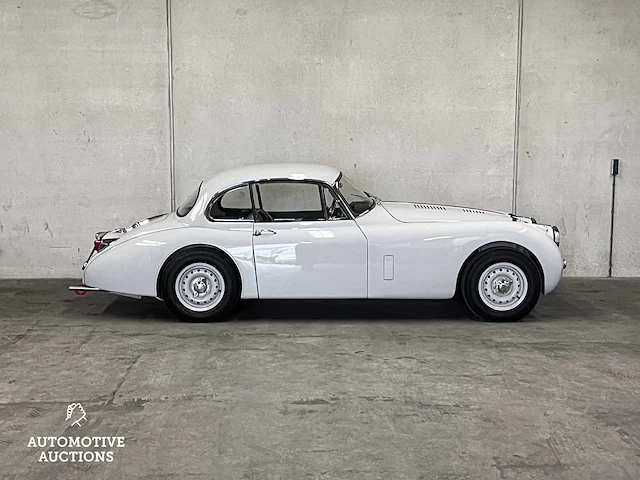 Jaguar xk150 fixed head coupé - matching numbers - 1957 body off restaurantion, ar-87-52 - afbeelding 5 van  55