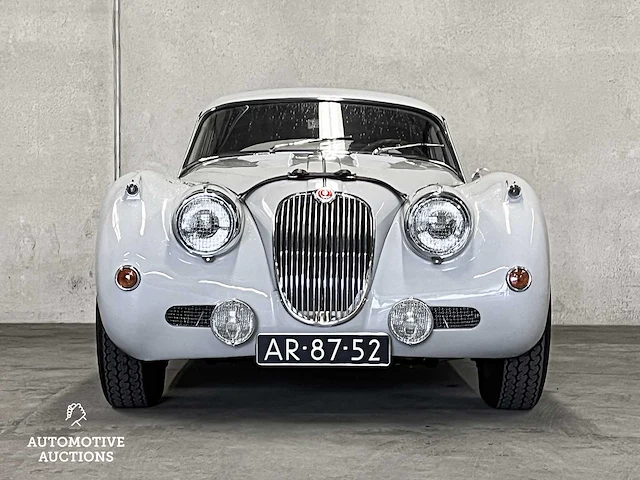 Jaguar xk150 fixed head coupé - matching numbers - 1957 body off restaurantion, ar-87-52 - afbeelding 52 van  55