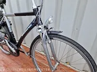 Jakima e-bike/ elektrische fiets batavus, blauw-zilver - afbeelding 4 van  11