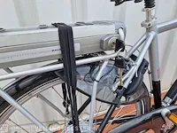 Jakima e-bike/ elektrische fiets batavus, blauw-zilver - afbeelding 6 van  11