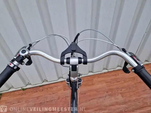 Jakima e-bike/ elektrische fiets batavus, blauw-zilver - afbeelding 8 van  11