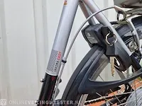 Jakima e-bike/ elektrische fiets batavus, blauw-zilver - afbeelding 10 van  11