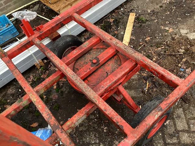 Jako - 345x150x130 cm - transportwagen - afbeelding 4 van  5