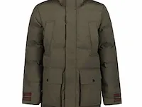 Jakova heren outdoorjas - dark olive - maat 48 lutha, groen - afbeelding 1 van  3