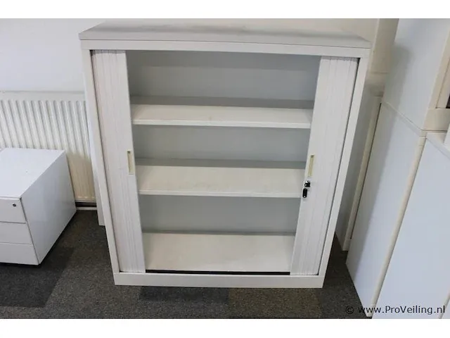 Jalouziedeurkast - 120x43x108cm - afbeelding 3 van  6