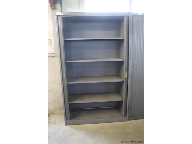Jalouziedeurkast incl. sleutels - 120x48x199cm - afbeelding 4 van  4