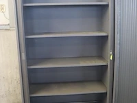 Jalouziedeurkast incl. sleutels - 120x48x199cm - afbeelding 4 van  4