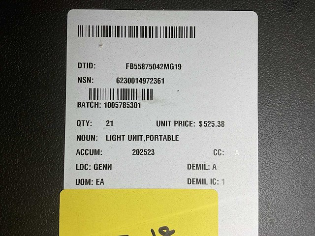 Jameson handi-light portable light unit - afbeelding 5 van  5