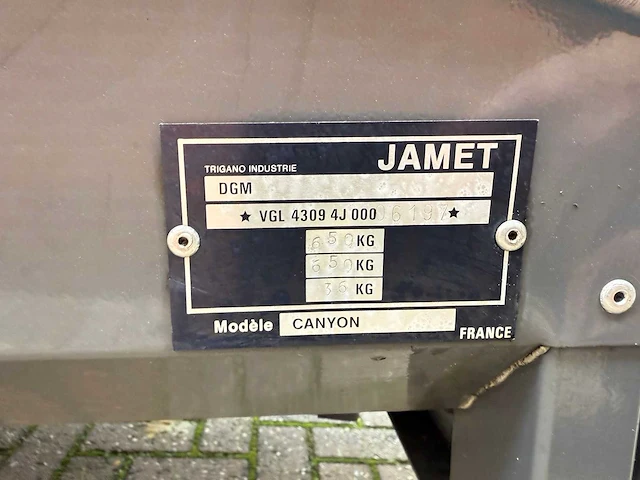 Jamet canyon 2001 vouwwagen - afbeelding 2 van  11