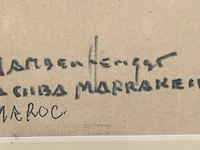 Jan den hengst (1904-1983) - marrakech, tekening - afbeelding 3 van  3