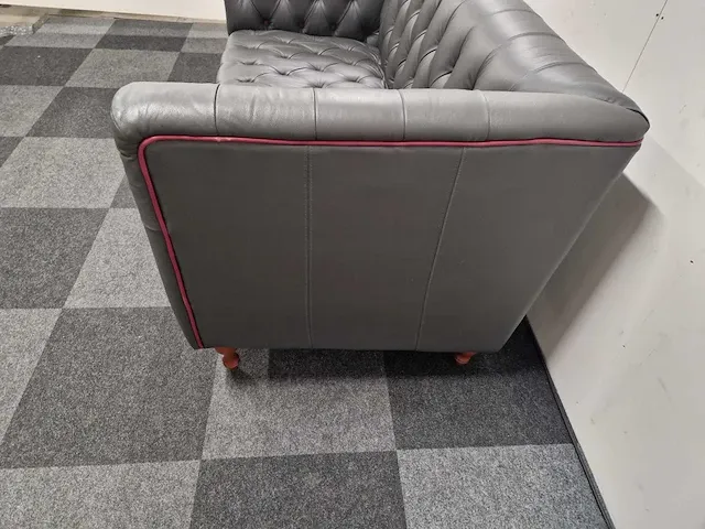 Jan frantzen canter sofa chesterfield - afbeelding 10 van  13