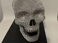 Jan roedema - damian hirst - 10.000 swarovski diamanten skullhead reproductie - afbeelding 2 van  14