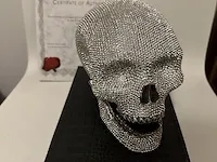 Jan roedema - damian hirst - 10.000 swarovski diamanten skullhead reproductie - afbeelding 5 van  14