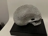 Jan roedema - damian hirst - 10.000 swarovski diamanten skullhead reproductie - afbeelding 6 van  14