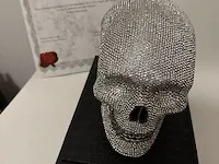 Jan roedema - damian hirst - 10.000 swarovski diamanten skullhead reproductie - afbeelding 13 van  14