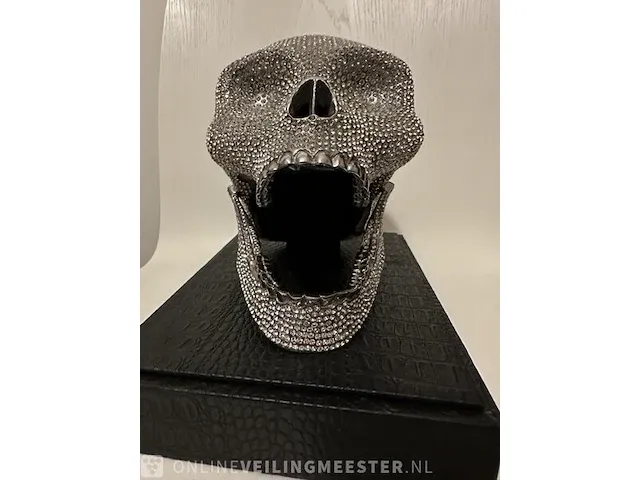 Jan roedema - damian hirst - 10.000 swarovski diamanten skullhead reproductie - afbeelding 14 van  14