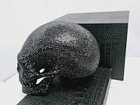 Jan roedema x damian hirst - 10.000 diamanten skullhead reproductie - afbeelding 2 van  11