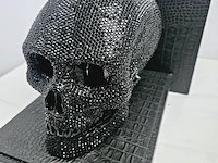 Jan roedema x damian hirst - 10.000 diamanten skullhead reproductie - afbeelding 4 van  11