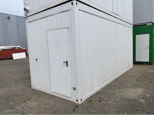 Jan snel sanitairunit 6x2.5 meter 4 douches - afbeelding 1 van  11