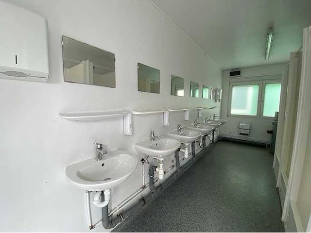 Jan snel sanitairunit 6x2.5 meter 4 douches - afbeelding 7 van  11