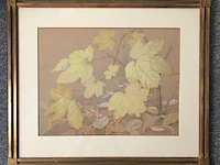 Jan voerman jr. (1890-1976) - herfst bouwjaar 1951, tekening - afbeelding 2 van  3