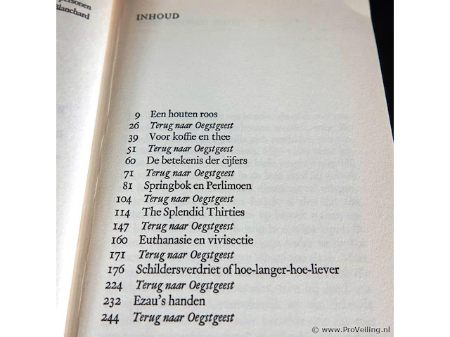 Jan wolkers. terug naar oegstgeest - afbeelding 5 van  5