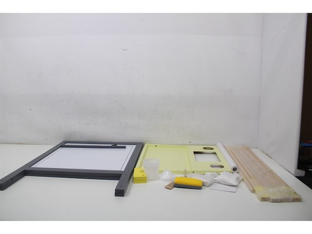 Janod schoolbord grijs/geel - afbeelding 3 van  3