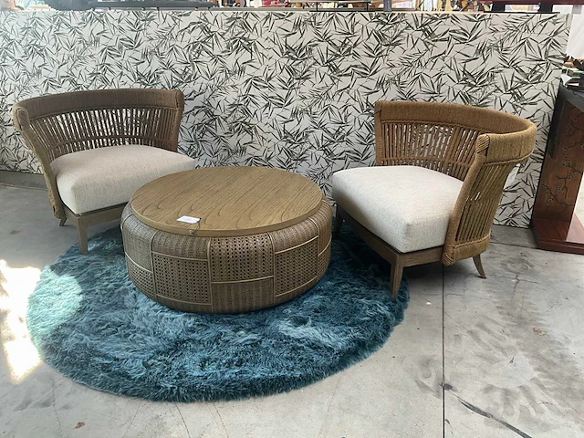 Jansen furniture anse koffietafelset - afbeelding 1 van  6