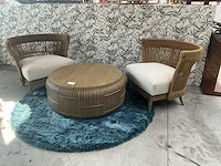 Jansen furniture anse koffietafelset - afbeelding 1 van  6
