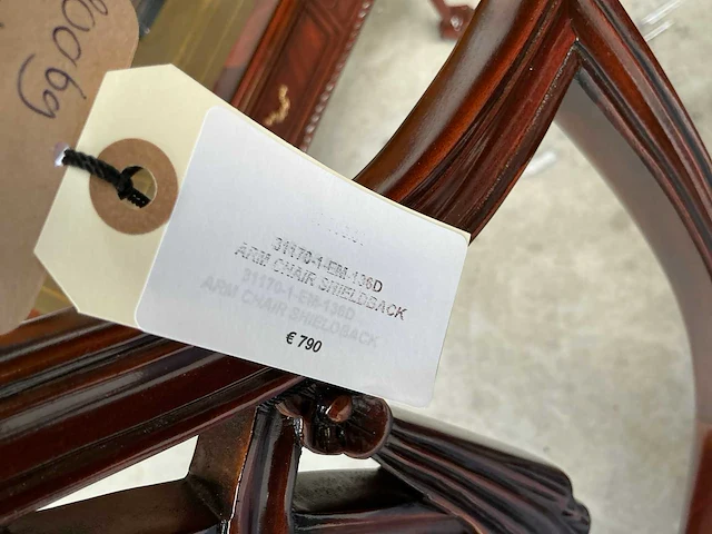 Jansen furniture burl extended eetkamertafel met stoelen - afbeelding 7 van  7