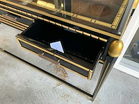 Jansen furniture cairo sidetable met spiegel - afbeelding 4 van  7
