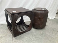 Jansen furniture cali / anse cone une bijzettafel (2x) - afbeelding 2 van  7