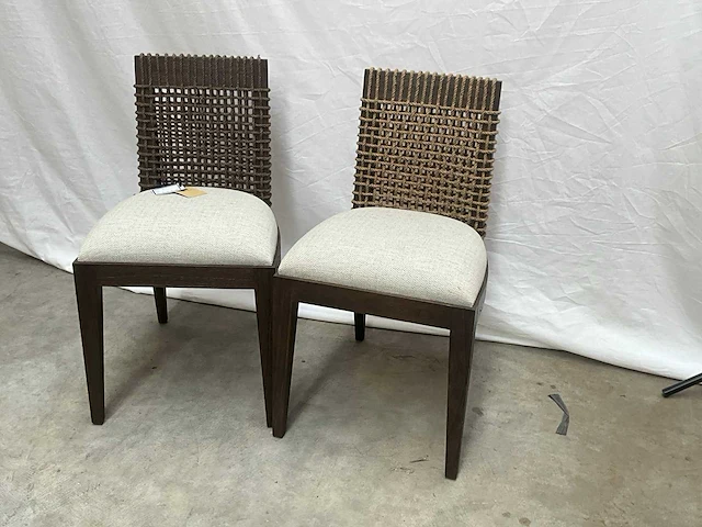 Jansen furniture capri eetkamerstoel (6x) - afbeelding 2 van  7
